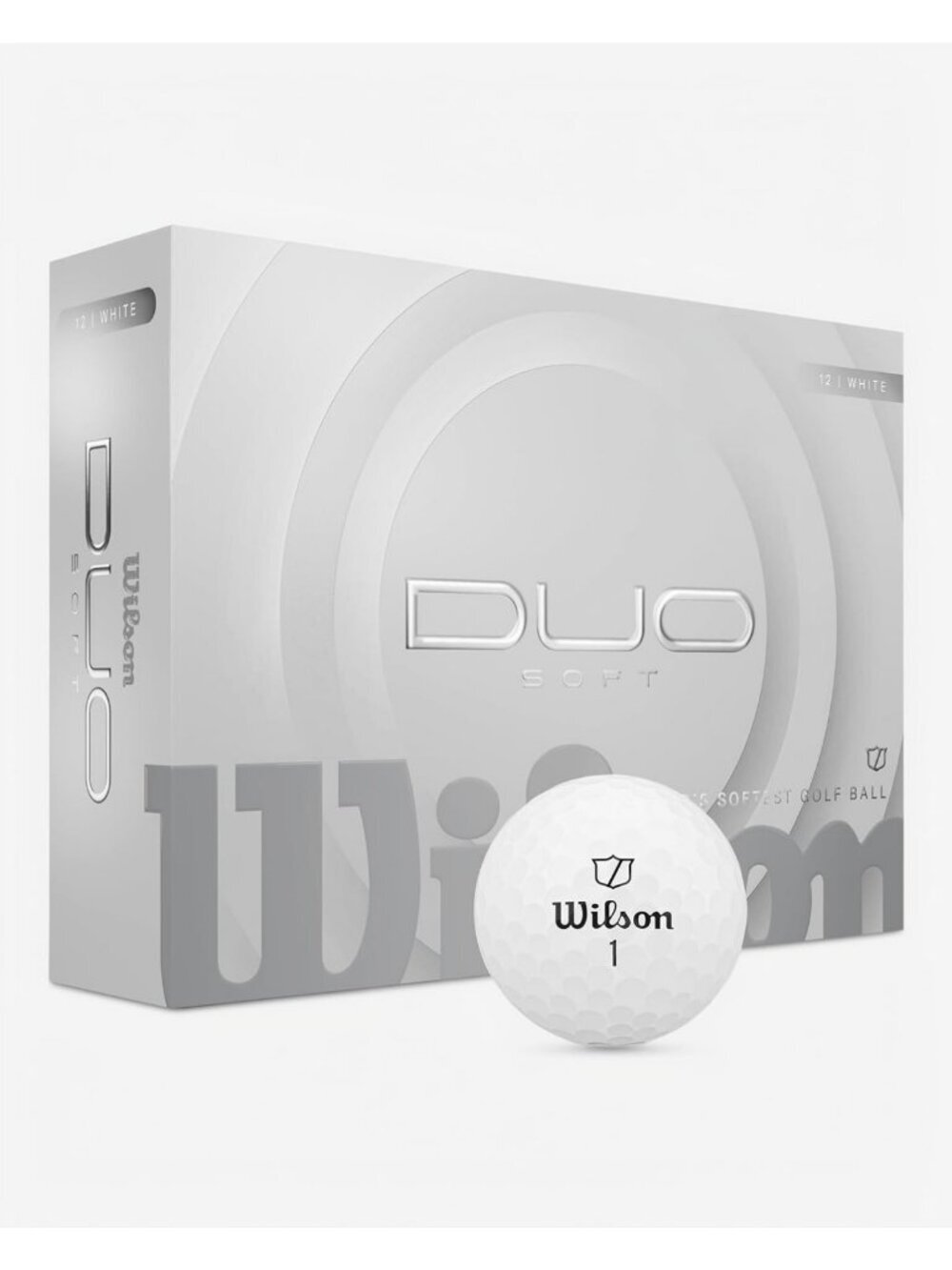 Soft Feel Golf Balls - 12 Pack, Perfect for Distance & Control on the Course